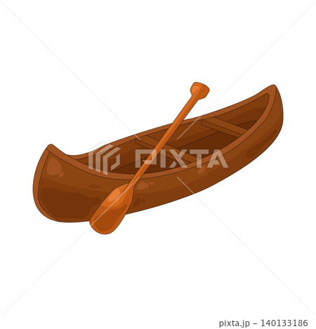 Illustration of canoe Illustration of canoe 140133186