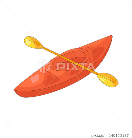 Illustration of kayak Illustration of kayak 140133187