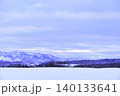 北海道の雪原 140133641