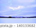北海道の雪原 140133682