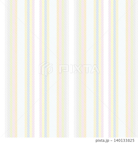 Striped Pastel Rainbow Textile Pattern Design In White For Fashion And Home Textiles 140133825