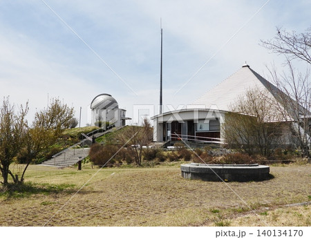 星と緑のロマントピアの小川天文台とプラネタリウム館 140134170