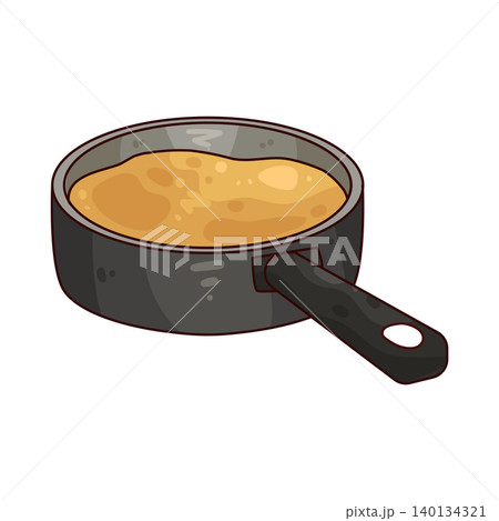 Illustration of Cheese Pot 140134321