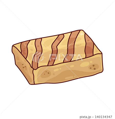 Illustration of Halloumi Illustration of Halloumi 140134347