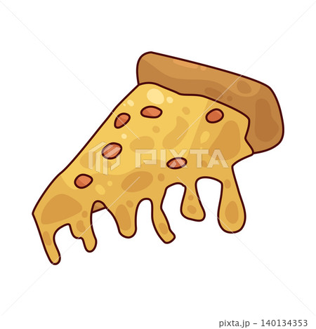 Illustration of Cheese Pizza 140134353