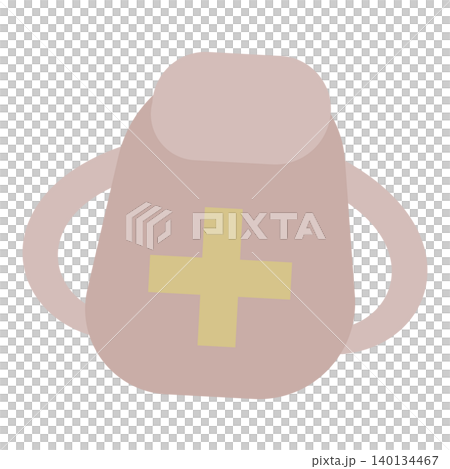 シンプルな救急バッグのイラスト 140134467