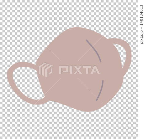 A simple illustration of a sideways 3D mask. A simple illustration of a sideways 3D mask. 140134613