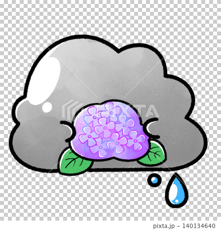 蓬鬆的雨雲 | 繡球花擁抱(無臉) 蓬鬆的雨雲 | 繡球花擁抱(無臉) 140134640