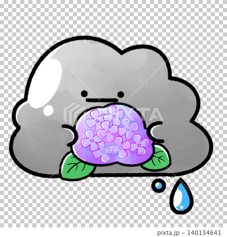 蓬鬆的雨雲 | 繡球花擁抱 140134641