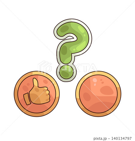 Illustration of Right Choice 140134797