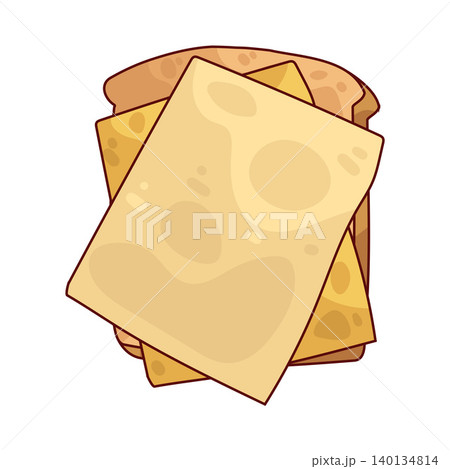 Illustration of Cheese Bread 140134814