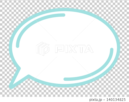 Simple Vector Speech Bubble 140134825