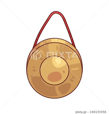 Illustration of Golden Gong Illustration of Golden Gong 140135456