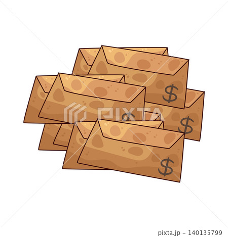 Illustration of Advance Pay Illustration of Advance Pay 140135799