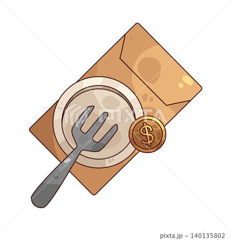 Illustration of Meal Allowance Illustration of Meal Allowance 140135802