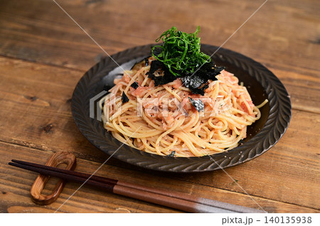 辛子明太子パスタ 140135938
