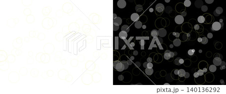 Abstract background of glowing bokeh circles and rings on transparent or black background Abstract background of glowing bokeh circles and rings on transparent or black background 140136292