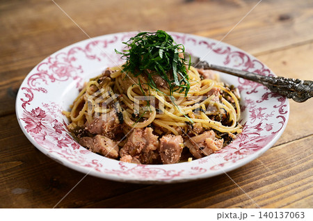 高菜明太パスタ 高菜明太パスタ 140137063
