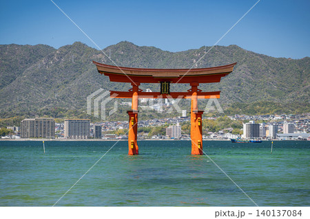 厳島神社 大鳥居 厳島神社 大鳥居 140137084