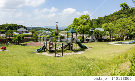 太宰府梅林アスレチックスポーツ公園の風景 140138860