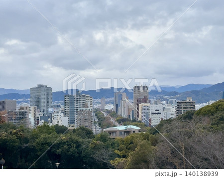 比治山公園から眺める広島市街地 比治山公園から眺める広島市街地 140138939