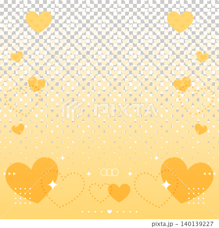 Heart-shaped decorative frame, halftone background, square size Heart-shaped decorative frame, halftone background, square size 140139227