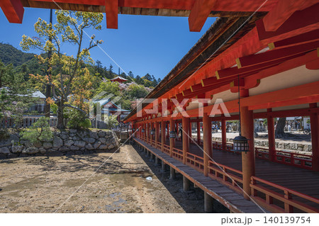 厳島神社 西回廊 厳島神社 西回廊 140139754