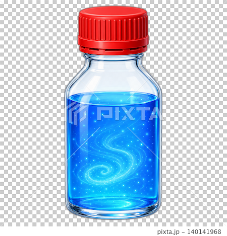 Bottle containing liquid 140141968