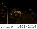夜の長浜駅前の風景 140142816