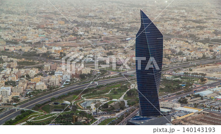 Kuwait City cityscape timelapse is the capital of Kuwait. Sunset time. Kuwait City cityscape timelapse is the capital of Kuwait. Sunset time. 140143193