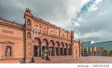 The Hamburger Kunsthalle timelapse hyperlapse, an art museum in Hamburg, Germany The Hamburger Kunsthalle timelapse hyperlapse, an art museum in Hamburg, Germany 140143329