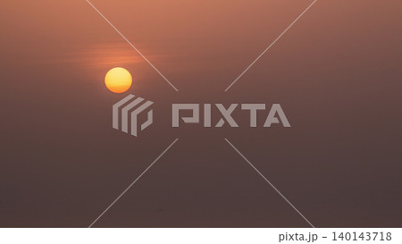 Sun close-up at sunset timelapse Sun close-up at sunset timelapse 140143718