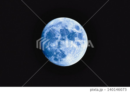 Colorful Moon blue Colorful Moon blue 140146073