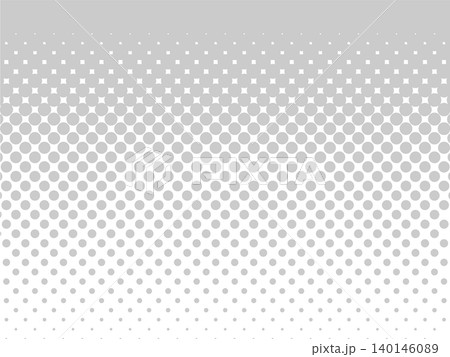 ハーフトーン・ドットのベクター背景 白黒 グラデーション Dot vector backgroun ハーフトーン・ドットのベクター背景 白黒 グラデーション Dot vector backgroun 140146089
