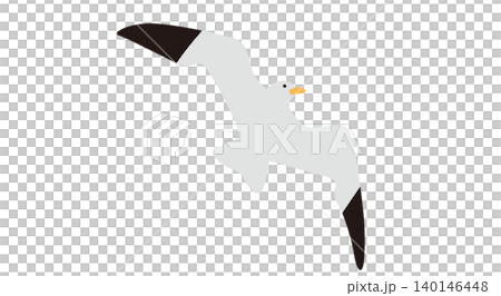 13 Simple illustrations of white seagulls flying in a blue sky 13 Simple illustrations of white seagulls flying in a blue sky 140146448