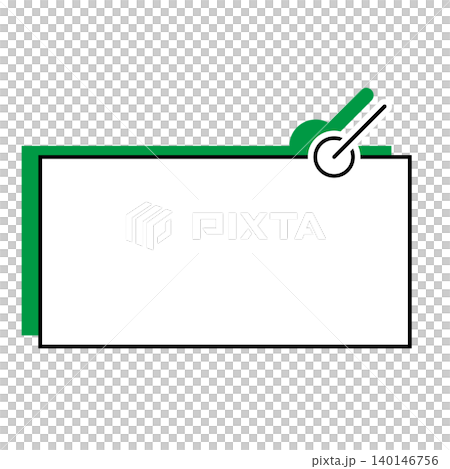 A simple, horizontally oriented rectangular speech bubble illustration. A simple, horizontally oriented rectangular speech bubble illustration. 140146756