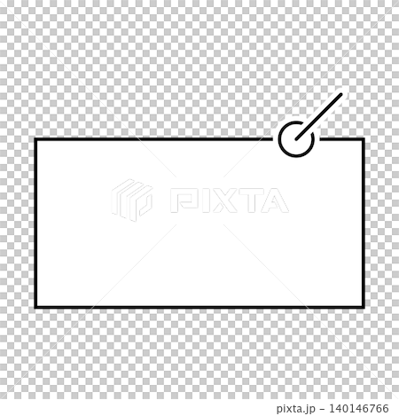 A simple, horizontally oriented rectangular speech bubble illustration. A simple, horizontally oriented rectangular speech bubble illustration. 140146766