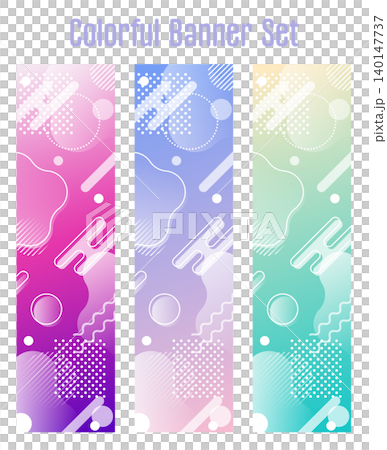 橫幅集_孟菲斯圖案 橫幅集_孟菲斯圖案 140147737