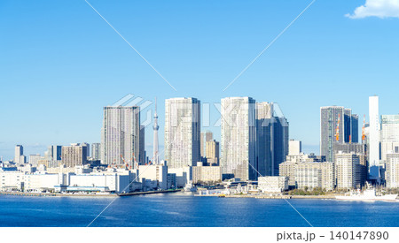 東京・晴海のタワーマンション群 東京・晴海のタワーマンション群 140147890