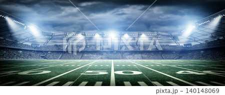 American football stadium American football stadium 140148069
