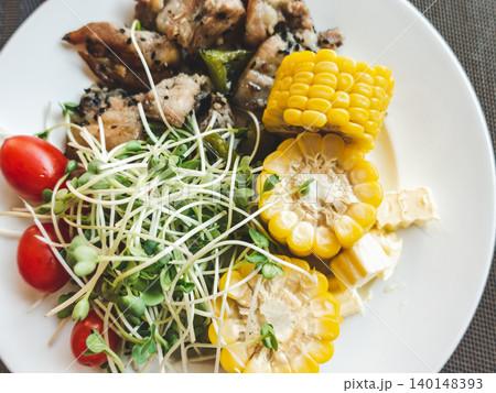 Balanced meal plate Balanced meal plate 140148393