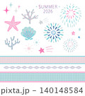 夏用のかわいい刺繍っぽい素材 140148584