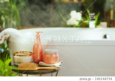 Elegant Bath Products for a Tranquil Home Spa 140148734
