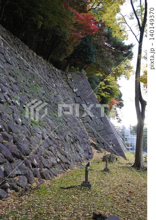 石垣、金沢城、城 石垣、金沢城、城 140149370