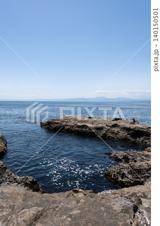 江の島 稚児ヶ淵周辺の海の風景 江の島 稚児ヶ淵周辺の海の風景 140150501