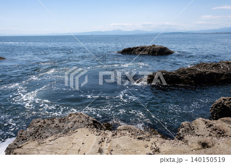 江の島 稚児ヶ淵周辺の海の風景 江の島 稚児ヶ淵周辺の海の風景 140150519