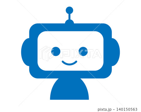 AIロボット（チャットボット）のアイコン 140150563