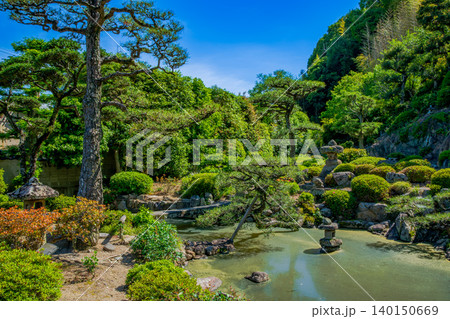岡山県 笠岡市 清水氏庭園 岡山県 笠岡市 清水氏庭園 140150669