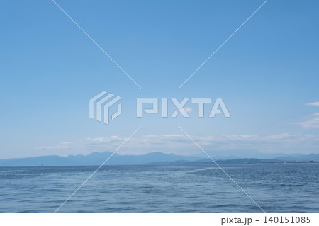 江の島から真鶴方面を見た風景 140151085