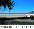 Beautiful Blue Sky and Ocean 140151817